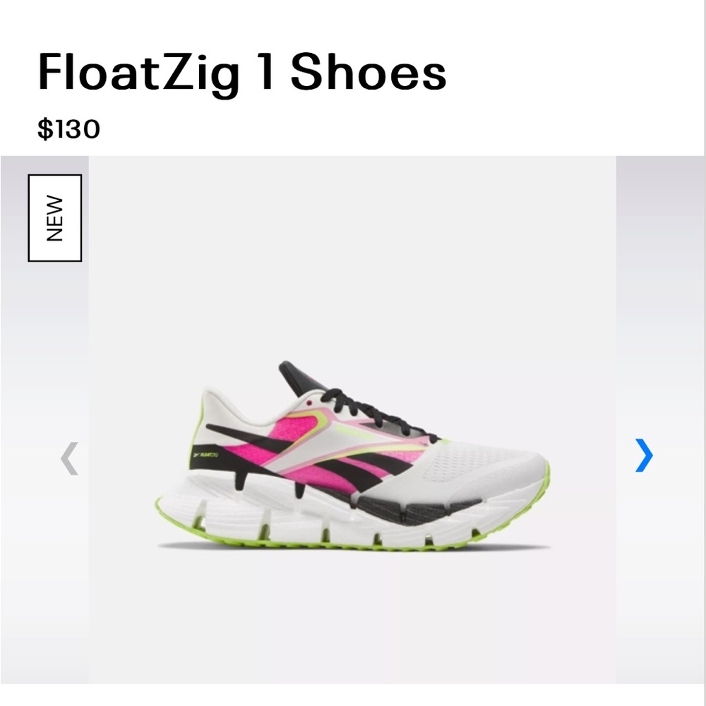 NWT Reebok Floatzig 1 Running Shoes